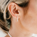 Crux Sterling Silver Mini Earrings