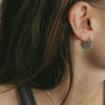 Milly-Maunder-Soliel-Sterling-Silver-Textured-Sun-Disc-Circle-Hoop-Earrings-Beaded-Edge-Rustic-Statement-Hoops-Summer-jewellery