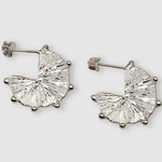 Milly-Maunder-Soliel-Sterling-Silver-Textured-Sun-Disc-Circle-Hoop-Earrings-Beaded-Edge-Rustic-Statement-Hoops-Summer-jewellery