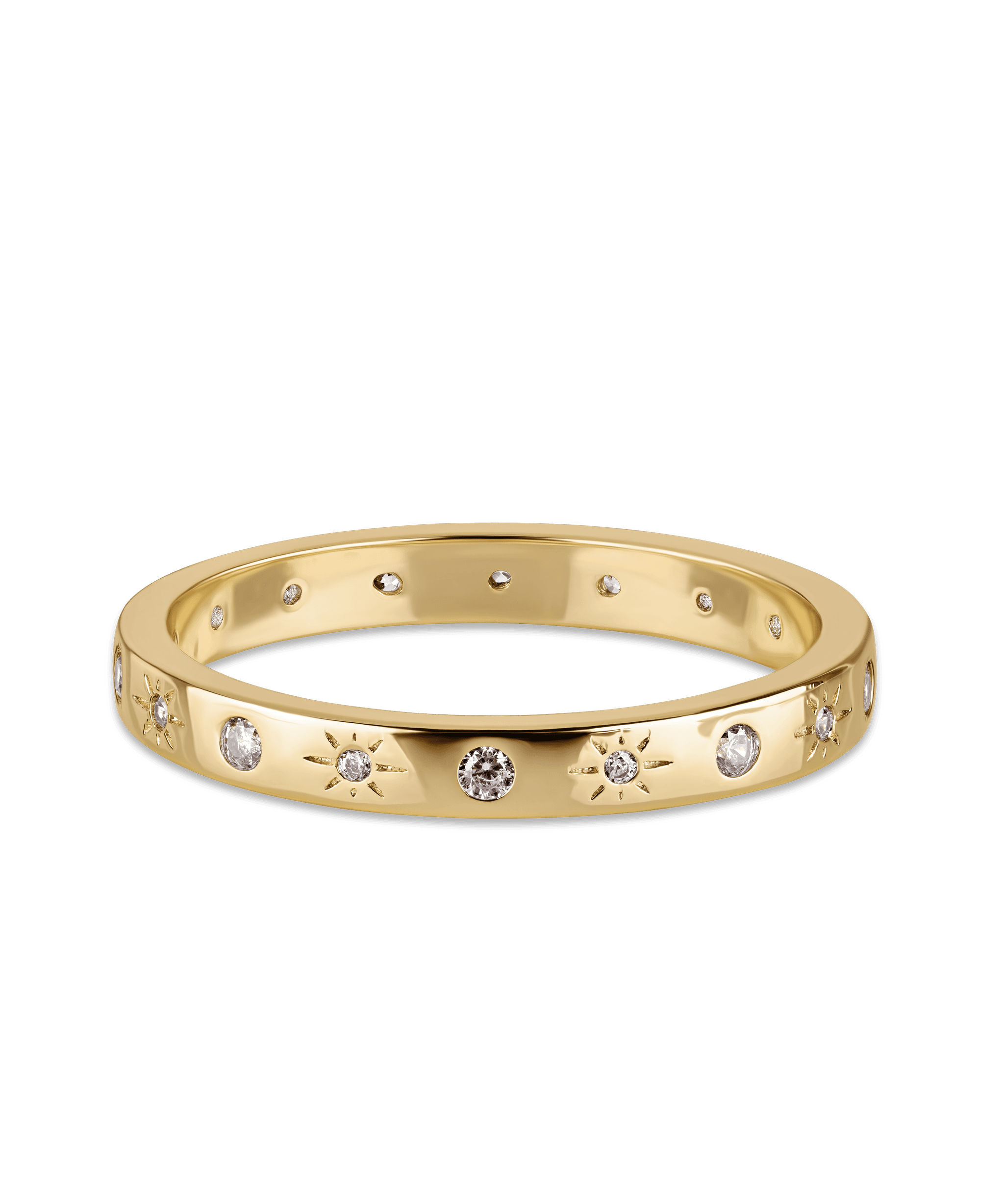 Junk-Jewels-Starburst-Diamond-Star-Ring-Gold-Band-Silver