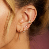 Scream-Pretty-Starburst-Star-Small-Single-Cubic-Zirconia-Clear-Diamond-Stone-Star-Ear-Cuff-Evening-Jewellery-Demifine-Statement-Sparkle-Cool-Minimal