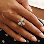 Squeeze-Jewellery-Stargazer-Flower-Ring-Gold-Silver-Sky-Blue-Vanilla-Cream-Oriental-Lily-Statement-Cocktail-Ring-Cute-Jewellery
