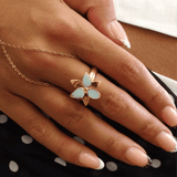 Squeeze-Jewellery-Stargazer-Flower-Ring-Gold-Silver-Sky-Blue-Vanilla-Cream-Oriental-Lily-Statement-Cocktail-Ring-Cute-Jewellery