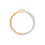 NORMA-Jewellery-Studio-10-Exclusive-Axis-bracelet-sterling-silver-curb-chain-18-ct-gold-vermeil-trace-chain-mixed-metals