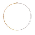 Norma-Jewellery-Exclusive-Studio-8-Relay-necklace-mixed-metal-gold-figaro-silver-curb-chain-chunky-everyday-cool