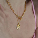 Junk-Jewels-T-Bar-Fastening-Figaro-Chain-Chunky-Gold-Necklace-Silver-Statement-Cool