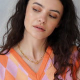 Junk-Jewels-T-Bar-Fastening-Figaro-Chain-Chunky-Gold-Necklace-Silver-Statement-Cool
