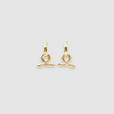 Milly-Maunder-T-Bar-Pendant-Huggie-Earrings-Molten-Texture-Gold-Plated-Everyday-Jewellery-Cool-Organic-Form-Staple-Design-Effortless