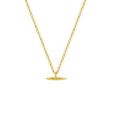 The Bar Necklace Gold - Golden