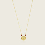 The Cancer Zodiac Amulet Necklace SingleNecklace-Kensho Heirlooms-GOLDEN-ShopGolden.co-Demifine-Jewellery-Destination-Contemporary-Curated-UK-Brands
