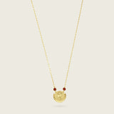 The Cancer Zodiac Amulet Necklace SingleNecklace-Kensho Heirlooms-GOLDEN-ShopGolden.co-Demifine-Jewellery-Destination-Contemporary-Curated-UK-Brands