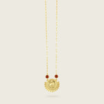 The Cancer Zodiac Amulet Necklace SingleNecklace-Kensho Heirlooms-GOLDEN-ShopGolden.co-Demifine-Jewellery-Destination-Contemporary-Curated-UK-Brands