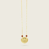 The Cancer Zodiac Amulet Necklace SingleNecklace-Kensho Heirlooms-GOLDEN-ShopGolden.co-Demifine-Jewellery-Destination-Contemporary-Curated-UK-Brands