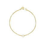 The Circle Gold Bracelet - Golden