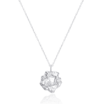 Liz-Crow-London-Presence-Pendant-Sterling-Silver-The-Deep-Stillness-Textured-Molten-Coin-Antique-vintage-StylePendant-Circle-Necklace