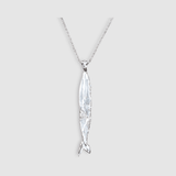 Milly-Maunder-Fish-Pendant-Long-Necklace-Coastal-Marine-Motifs-Jewellery-Beach-Summer-Pendant-Sealife-Ocean-Textured-Cool-Pisces-Sterling-Silver