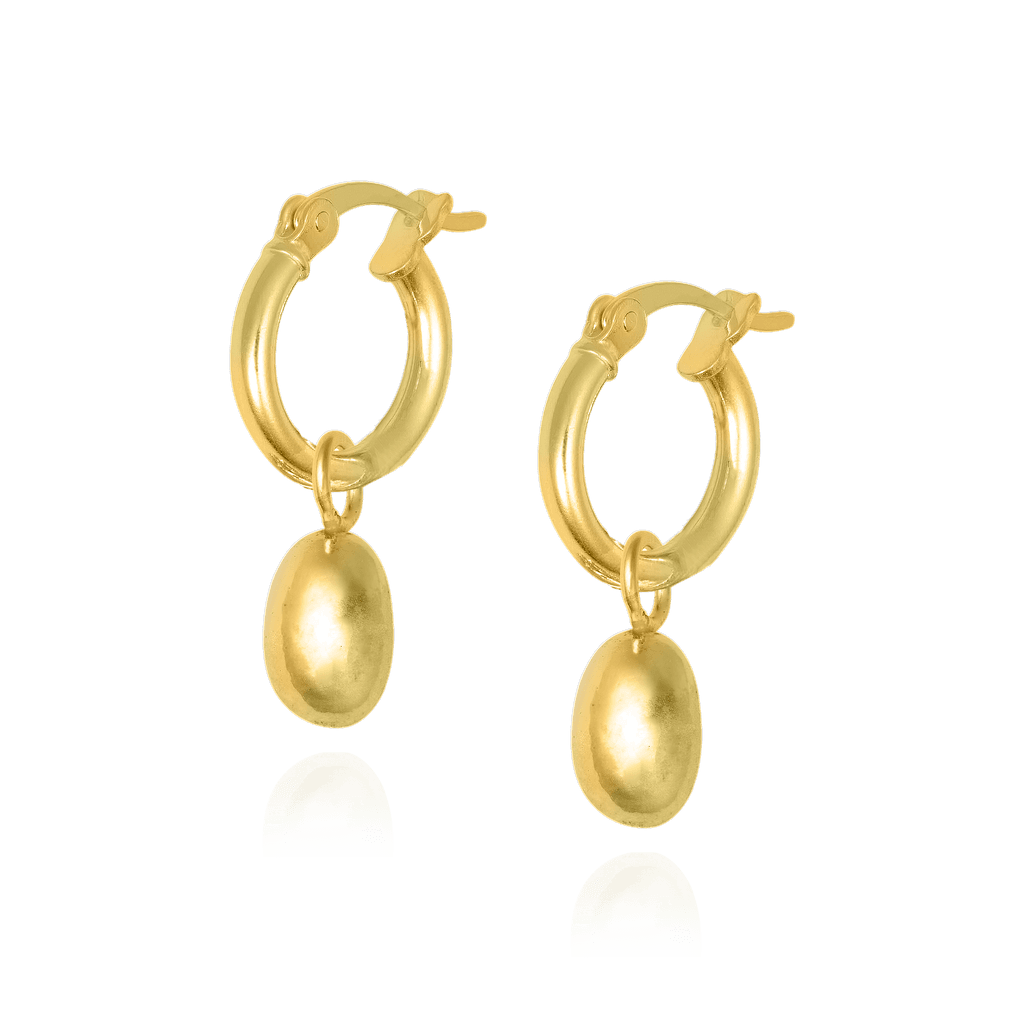 Liz-Crow-London-The-Knowing-Hoops-18ct-Gold-Vermeil-Small-Molten-Nugget-Pendant-Hoop-Earrings-Hoop-Drop