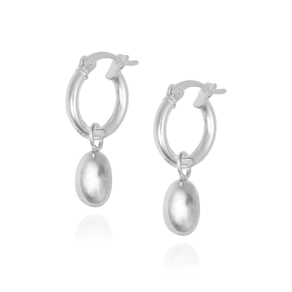Liz-Crow-London-The-Knowing-Intuition-Small-Pendant-Ball-Sphere-Nugget-Hoops-Hoop-Earrings-Sterling-Silver
