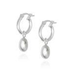 Liz-Crow-London-The-Knowing-Intuition-Small-Pendant-Ball-Sphere-Nugget-Hoops-Hoop-Earrings-Sterling-Silver