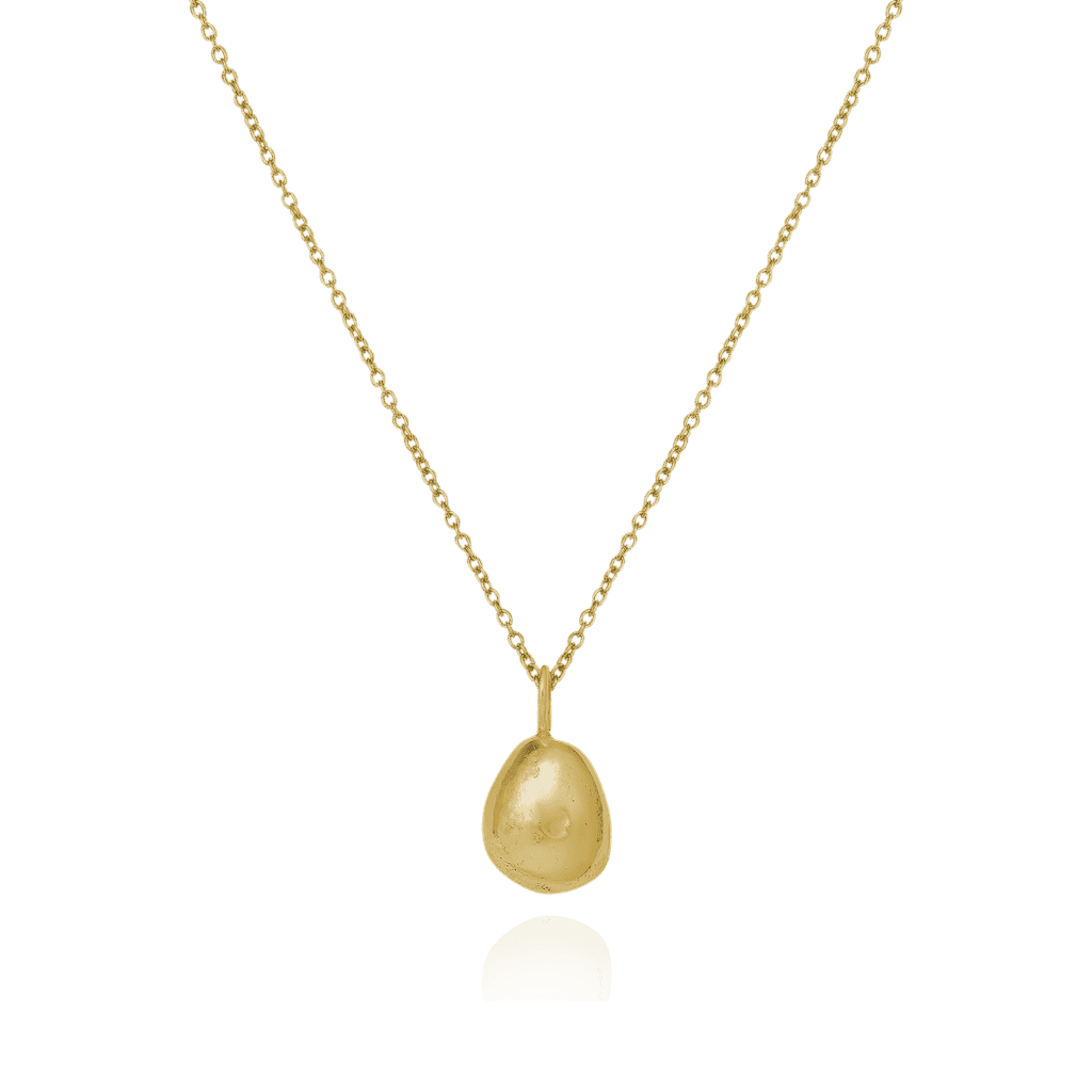 Liz-Crow-London-Courage-Necklace-The-Leap-18ct-Gold-Vermeil-Ball-Sphere-Nugget-Dainty-Pendant-Necklace