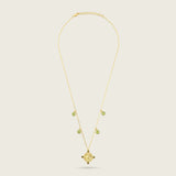 The Leo Zodiac Amulet Necklace SingleNecklace-Kensho Heirlooms-GOLDEN-ShopGolden.co-Demifine-Jewellery-Destination-Contemporary-Curated-UK-Brands