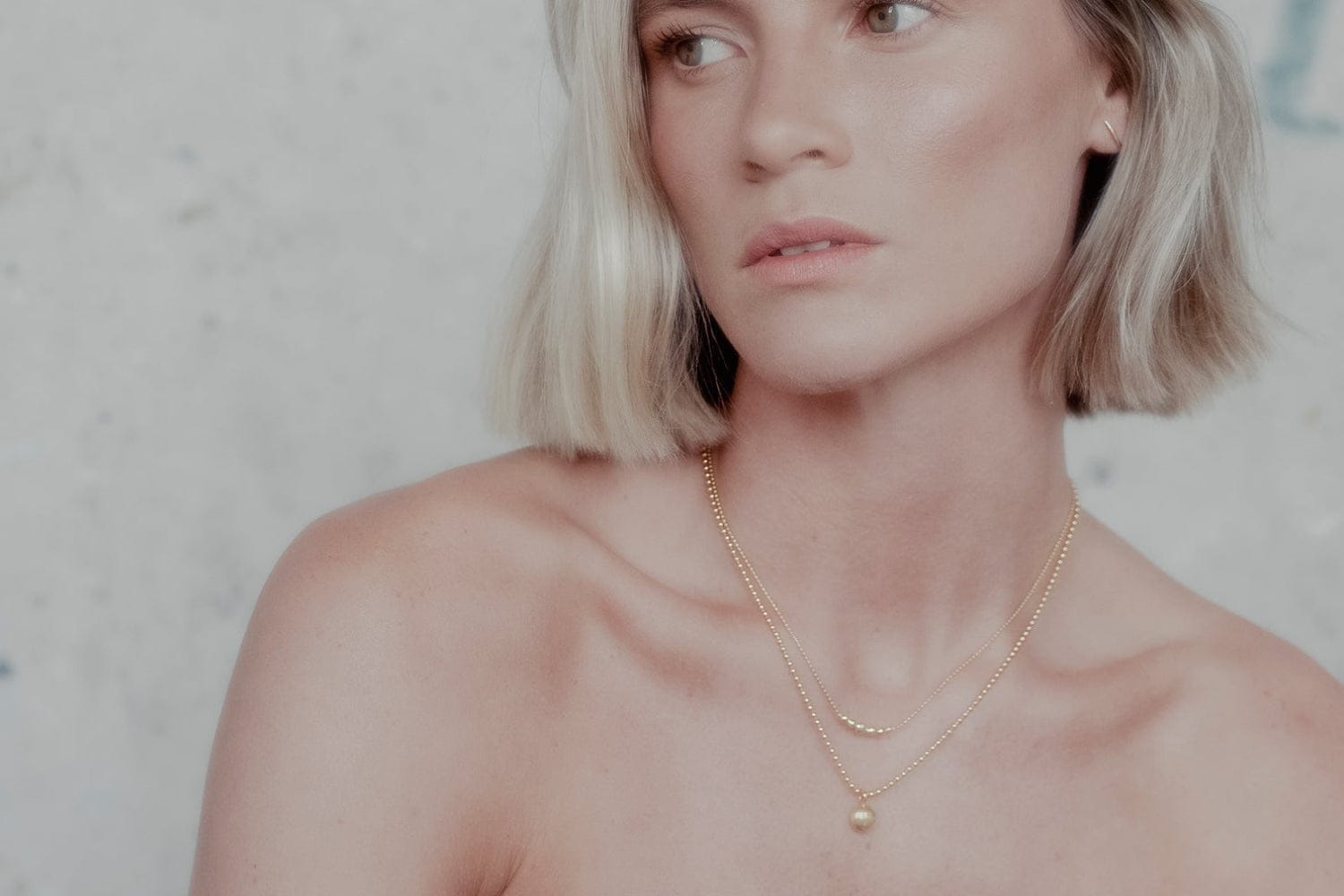 The Orb Necklace in Gold - Golden