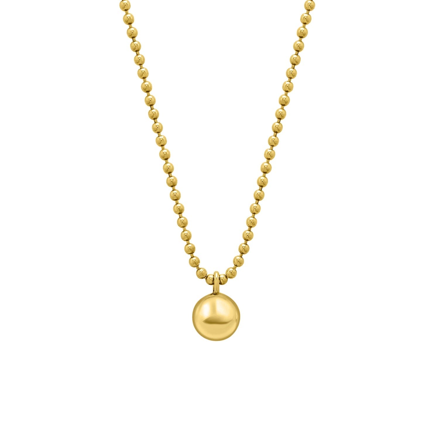 The Orb Necklace in Gold - Golden