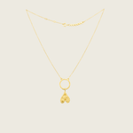 The Origins of Love Gold Charm-heart-citrine-stone-yellow-hammered-pendant-gold-vermeil-cool-boho-interchangable-mix-match-pendant-charm-necklace-layering-Kensho-Heirlooms-Summer-jewellery-handmade-uk-golden-brandsCharms-Kensho Heirlooms-GOLDEN-ShopGolden.co-Demifine-Jewellery-Destination-Contemporary-Curated-UK-Brands