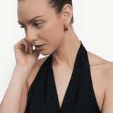Miss-Cecilia-London-The-Sienna-Hoops-Red-Agate-Gemstone-Resin-Ball-Stone-Green-Hoop-Earrings-Cool-Summer-Colourful-Jewellery-Demifine-contemporary