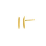 The Spike Gold Studs - Golden