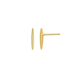 The Spike Gold Studs - Golden