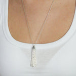 The Tassel Drop Necklace - Golden