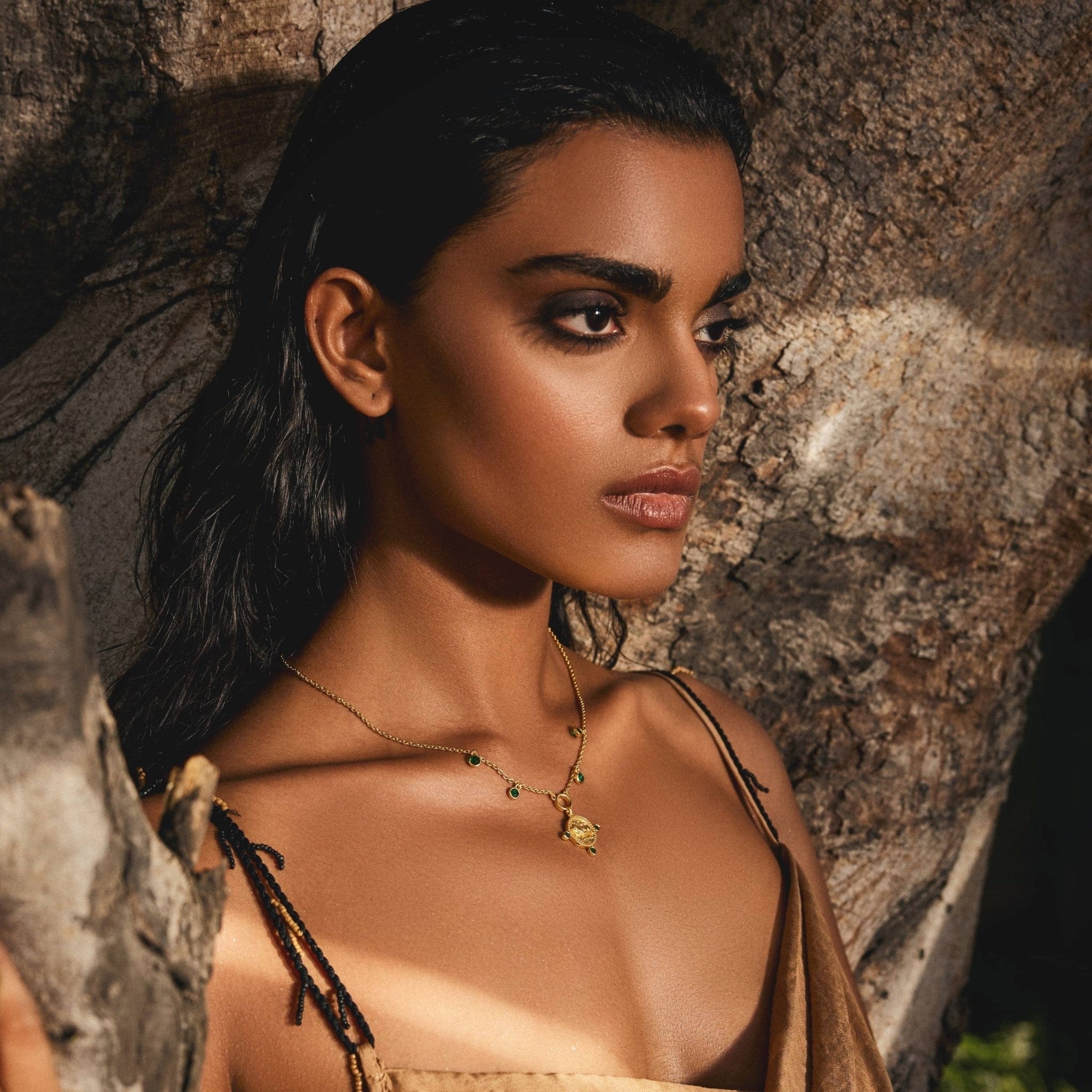 the-taurus-zodiac-amulet-necklace-kensho-heirlooms-green-emerald-birthstone-charms-vintage-style-coin-pendant-chunky-statement-golden-demifine-jewellery-destination-storeNecklaceNecklace-Kensho Heirlooms-GOLDEN-ShopGolden.co-Demifine-Jewellery-Destination-Contemporary-Curated-UK-Brands