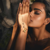 The Virgo Zodiac Amulet NecklaceNecklace-Kensho Heirlooms-GOLDEN-ShopGolden.co-Demifine-Jewellery-Destination-Contemporary-Curated-UK-Brands