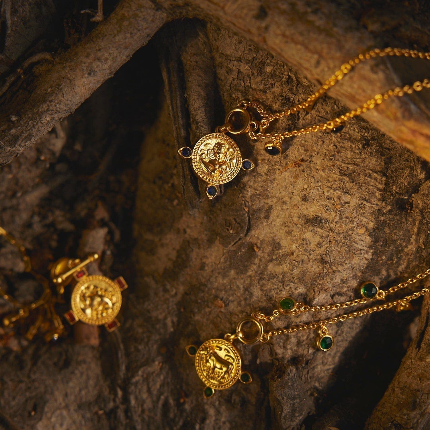 The Virgo Zodiac Amulet NecklaceNecklace-Kensho Heirlooms-GOLDEN-ShopGolden.co-Demifine-Jewellery-Destination-Contemporary-Curated-UK-Brands