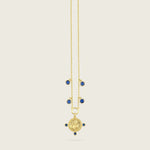 The Virgo Zodiac Amulet NecklaceNecklace-Kensho Heirlooms-GOLDEN-ShopGolden.co-Demifine-Jewellery-Destination-Contemporary-Curated-UK-Brands