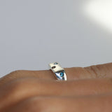 Blume-Jewellery-Winter-Signet-Ring-Sterling-Silver-Pinky-Gemstone-Stone-Ring-Blue-Brown-Blue-Topaz-Aquamarine-Smokey-Quartz-Cool-Rectangle-Handmade-UK4