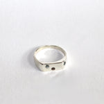 Blume-Jewellery-Winter-Signet-Ring-Sterling-Silver-Pinky-Gemstone-Stone-Ring-Blue-Brown-Blue-Topaz-Aquamarine-Smokey-Quartz-Cool-Rectangle-Handmade-UK4