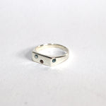 Blume-Jewellery-Winter-Signet-Ring-Sterling-Silver-Pinky-Gemstone-Stone-Ring-Blue-Brown-Blue-Topaz-Aquamarine-Smokey-Quartz-Cool-Rectangle-Handmade-UK4