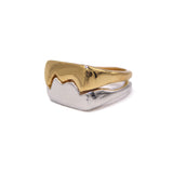 Two Halves of a Whole Ring set