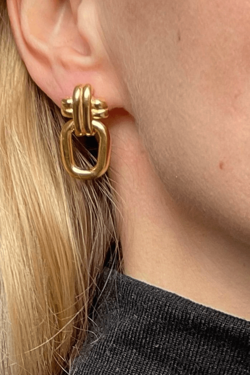 Ruddock-Veda-Gold-Statement-Sculptural-Stud-Oversized-Earrings1