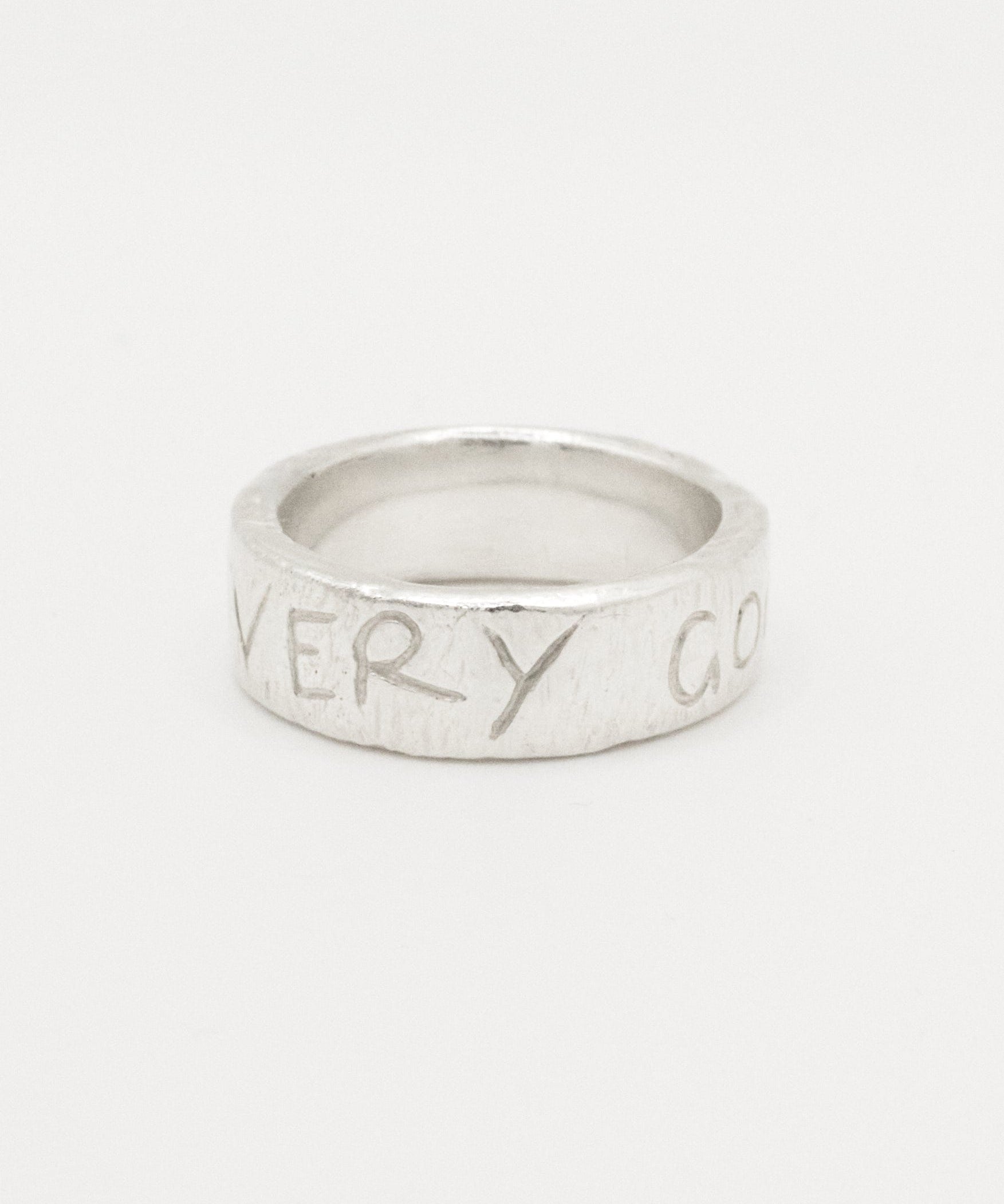 very-good-luck-ring-Keyes-engraved-band-chunky-wide-cigar-ring-lucky-charm-sterling-silver-handmade-london-cool-stacking-band-ring--GOLDEN-ShopGolden.co-Demifine-Jewellery-Destination-Contemporary-Curated-UK-Brands