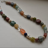 Kan-Studio-Winoma-Necklace-Gemstone-Pearl-Beaded-Bead-Chunky-Multicoloured-Red-Green-Clear-Blue-Chunky-Summer-Statement-Cool-Jewellery