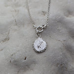 Milly-Maunder-Zodiac-Star-Sign-Coin-Disc-Vintage-Style-Antique-Heirloom-Pendant-Astrology-Chain-Necklace-Sterling-Silver-Personalised