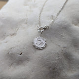 Milly-Maunder-Zodiac-Star-Sign-Coin-Disc-Vintage-Style-Antique-Heirloom-Pendant-Astrology-Chain-Necklace-Sterling-Silver-Personalised