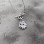 Milly-Maunder-Zodiac-Star-Sign-Coin-Disc-Vintage-Style-Antique-Heirloom-Pendant-Astrology-Chain-Necklace-Sterling-Silver-Personalised