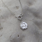 Milly-Maunder-Zodiac-Star-Sign-Coin-Disc-Vintage-Style-Antique-Heirloom-Pendant-Astrology-Chain-Necklace-Sterling-Silver-Personalised